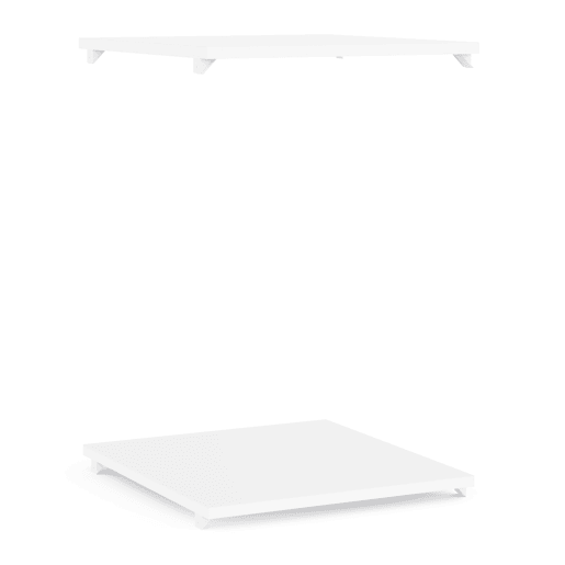 Conjunto DRESSING II com 2 prateleiras de 50cm