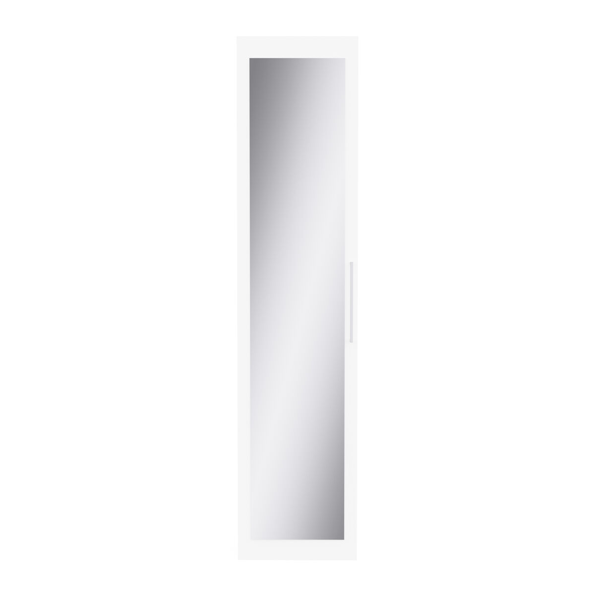 Puerta con espejo dressing ii 218x50x1,8cm blanco - conforama