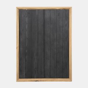 Sapateira WOOD II 110x80x40cm carvalho e preto