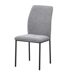 Pack de 4 sillas MARY color gris Pack de 4 sillas MARY color gris Gris