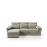 Chaise longue SOLIS esquerda 4 lugares vison