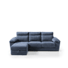 Chaise longue SOLIS esquerda 4 lugares azul