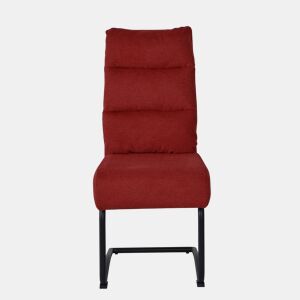 Conjunto de 2 cadeiras MINA cor vermelho