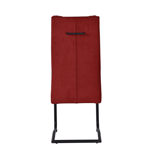 Conjunto de 2 cadeiras MINA cor vermelho Conjunto de 2 cadeiras MINA cor vermelho