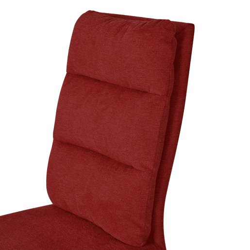 Conjunto de 2 cadeiras MINA cor vermelho Conjunto de 2 cadeiras MINA cor vermelho