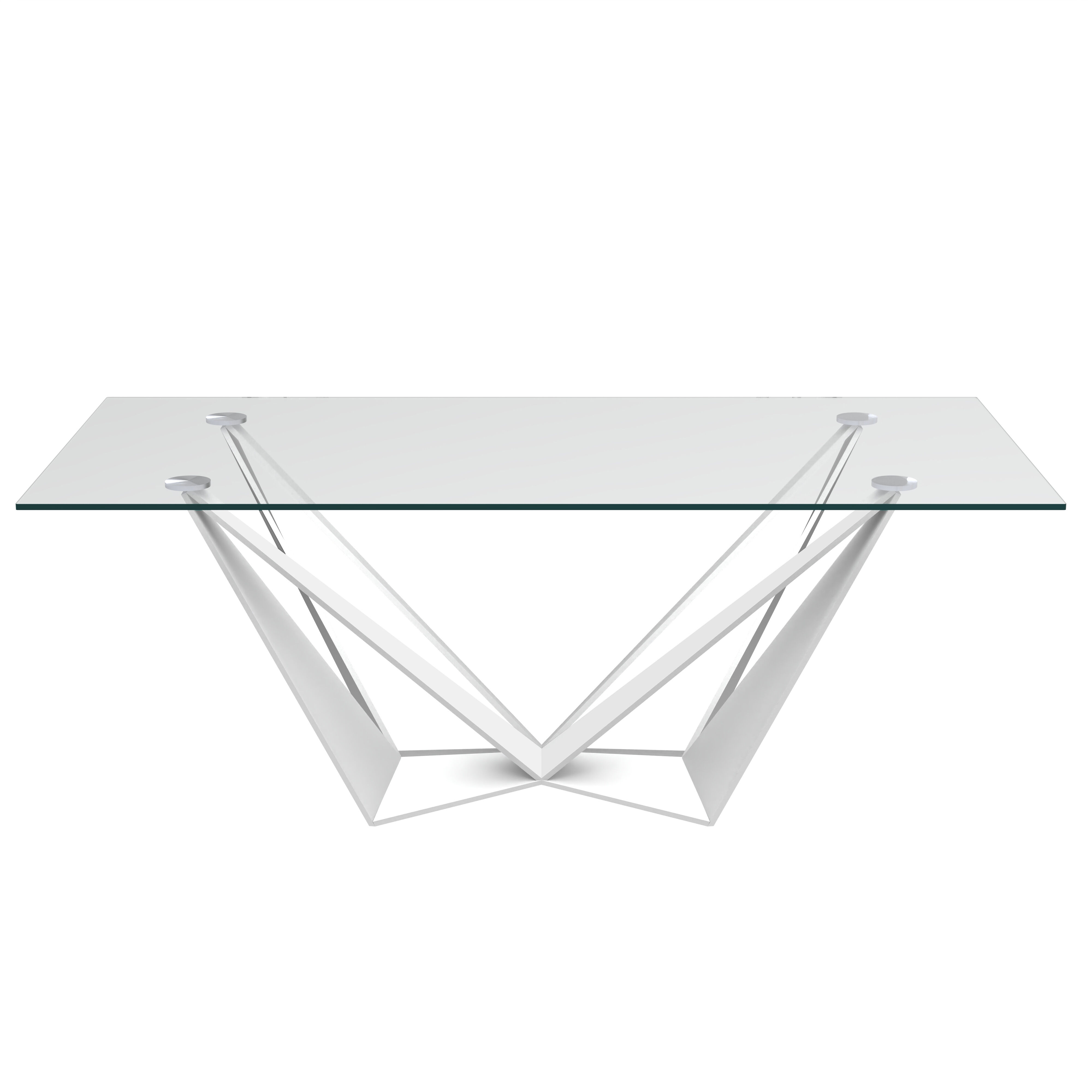Mesa de comedor cristal MILENIUM