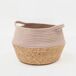 Cesta fibra vegetal y algodón BAILEN Cesta fibra vegetal y algodón BAILEN Beige