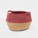 Cesta fibra vegetal y algodón BAILEN Cesta fibra vegetal y algodón BAILEN Terracota