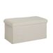 Baúl plegable TEDDY 38x76x38cm Baúl plegable TEDDY 38x76x38cm Blanco