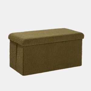 Baú dobrável TEDDY 38x38x76cm verde