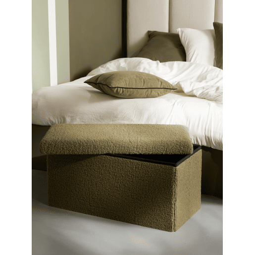 Baú dobrável TEDDY 38x38x76cm verde