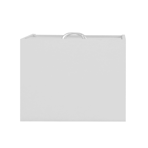 Mesa de cabeceira ONA 1 gaveta cor branco