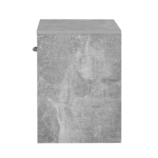 Mesa de cabeceira ONA 1 gaveta cor cinza