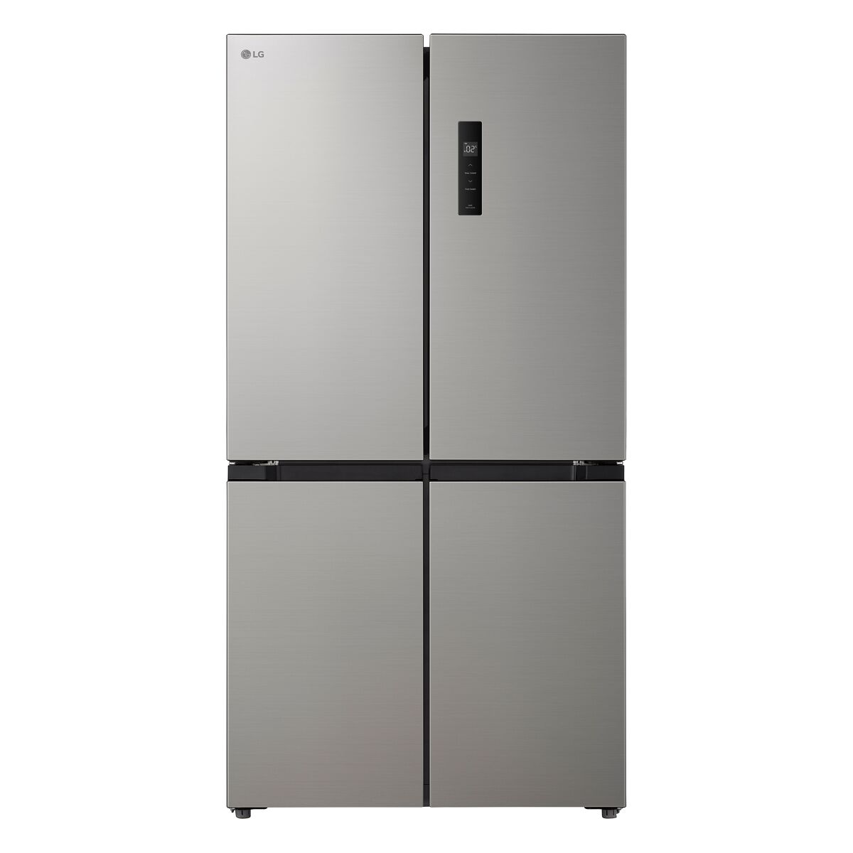 Side By Side 4 puertas 177cm 530L No Frost inox LG GMM41MSBEM