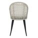 Silla tapizada en tela gris SUKI Silla tapizada en tela gris SUKI Gris