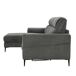 Chaise longue con cama ELIA Chaise longue con cama ELIA Gris