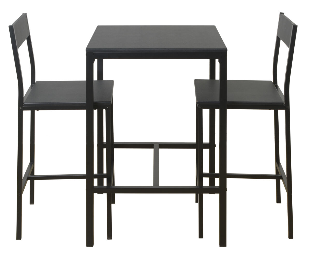 Conjunto de mesa alta con 2 taburetes jamie