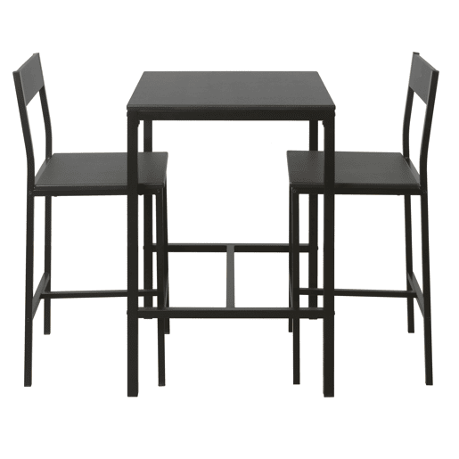 Conjunto de mesa alta com 2 bancos JAMIE