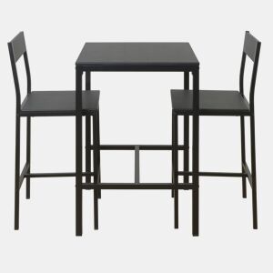 Conjunto de mesa alta com 2 bancos JAMIE