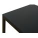 Conjunto de mesa alta con 2 taburetes JAMIE Conjunto de mesa alta con 2 taburetes JAMIE Negro