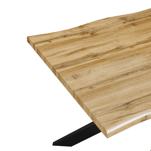 Mesa de jantar fixa LIMA cor carvalho