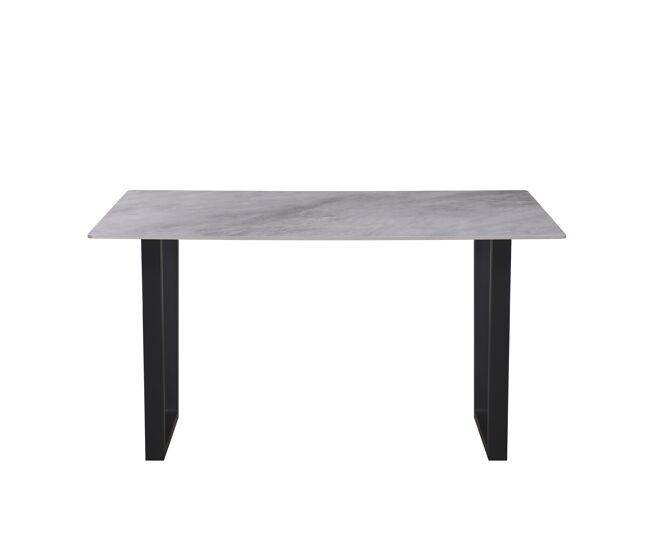 Mesa de comedor fija color gris MILLIE