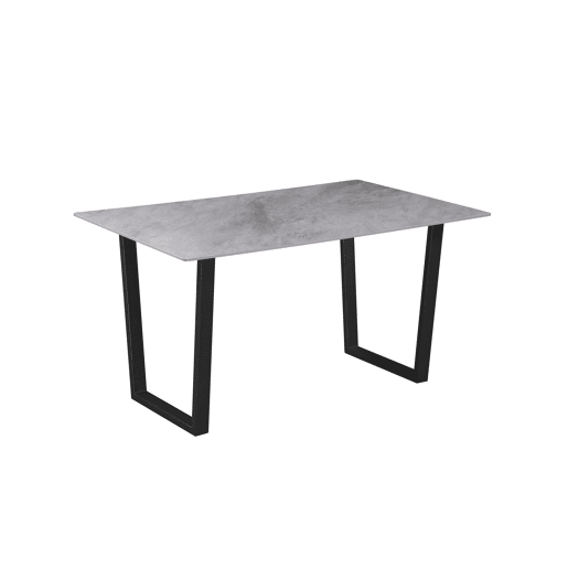 Mesa de jantar fixa MILLIE cor cinza Mesa de jantar fixa MILLIE cor cinza