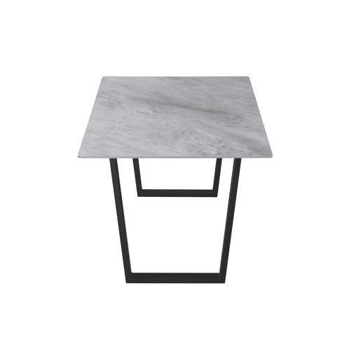 Mesa de jantar fixa MILLIE cor cinza Mesa de jantar fixa MILLIE cor cinza