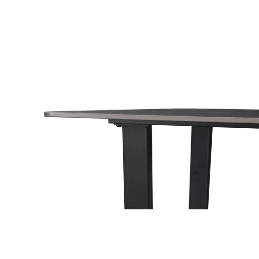 Mesa de jantar fixa MILLIE cor cinza Mesa de jantar fixa MILLIE cor cinza