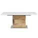 Mesa de comedor extensible MARION Mesa de comedor extensible MARION Blanco/ Madera