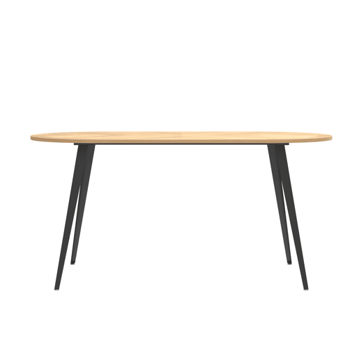 Mesa de jantar oval fixa KITTY Mesa de jantar oval fixa KITTY