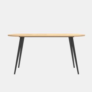 Mesa de jantar oval fixa KITTY