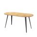 Mesa de comedor oval fija KITTY Mesa de comedor oval fija KITTY Roble