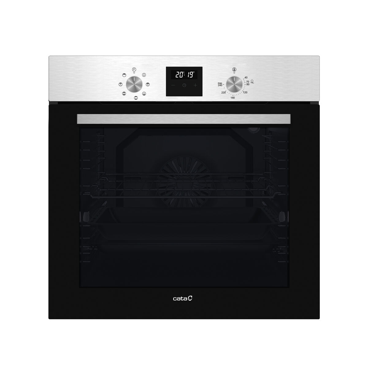 Horno multifunción de fácil limpieza CATA MDS 8007 X