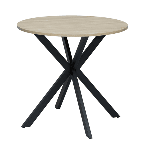 Mesa de cozinha redonda JERRY diâmetro 80cm