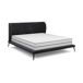 Cama LEILA 160x200cm color negro Cama LEILA 160x200cm color negro Negro