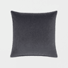 Almofada de veludo VELOUR 45x45cm cinzento