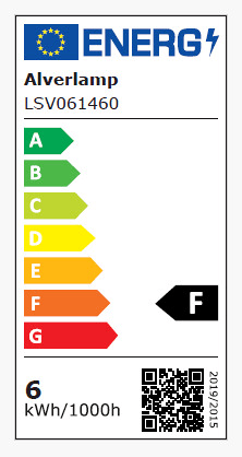 Lâmpada led VELA 6W E14 6000K marca ALVERLAMP Lâmpada led VELA 6W E14 6000K marca ALVERLAMP