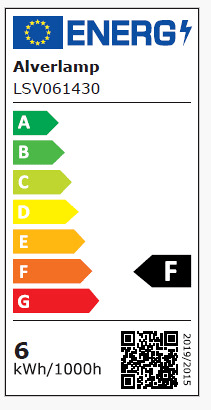 Lâmpada led VELA 6W E14 3000K marca ALVERLAMP Lâmpada led VELA 6W E14 3000K marca ALVERLAMP