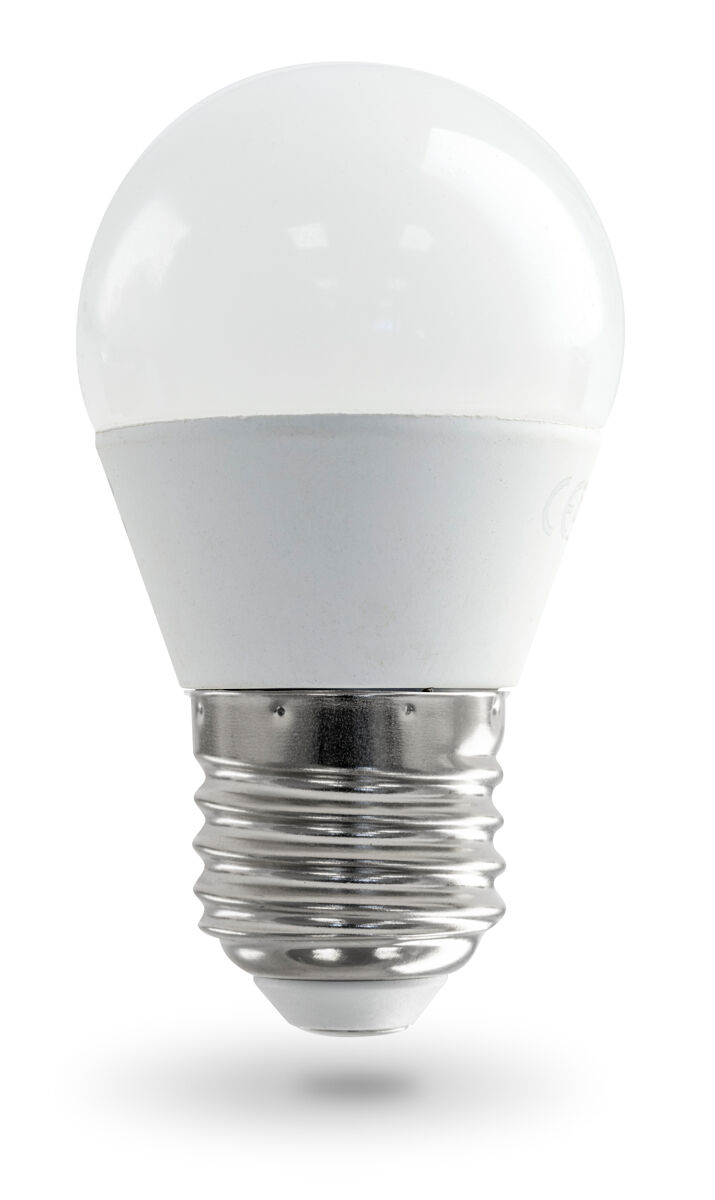 Bombilla led ESFÉRICA 6W E27 3000K marca ALVERLAMP