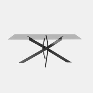 Mesa de jantar fixa cinza TEXAS
