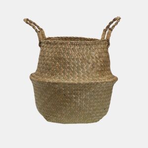 Cesta fibra vegetal SEAGRASS 26x24x26cm