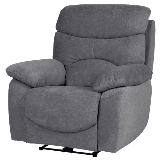 Cadeirão relax elétrico ESPRIT cor cinza escuro