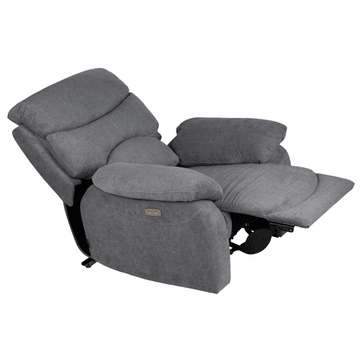 Cadeirão relax elétrico ESPRIT cor cinza escuro