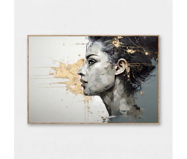 Pintura original emma láser 60x90cm