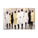 Pintura original TRIBU láser 60X90cm marca MARCOMUEBLE Pintura original TRIBU láser 60X90cm marca MARCOMUEBLE Negro/ Dorado