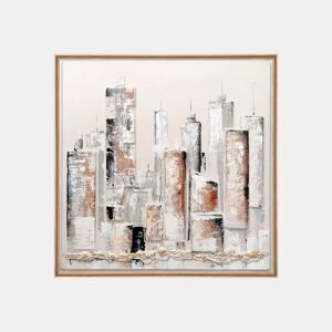 Pintura original com relevo CHICAGO 93cm marca MARCOMUEBLE