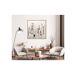 Pintura original CHICAGO 93cm relieve marca MARCOMUEBLE Pintura original CHICAGO 93cm relieve marca MARCOMUEBLE Blanco/ Beige