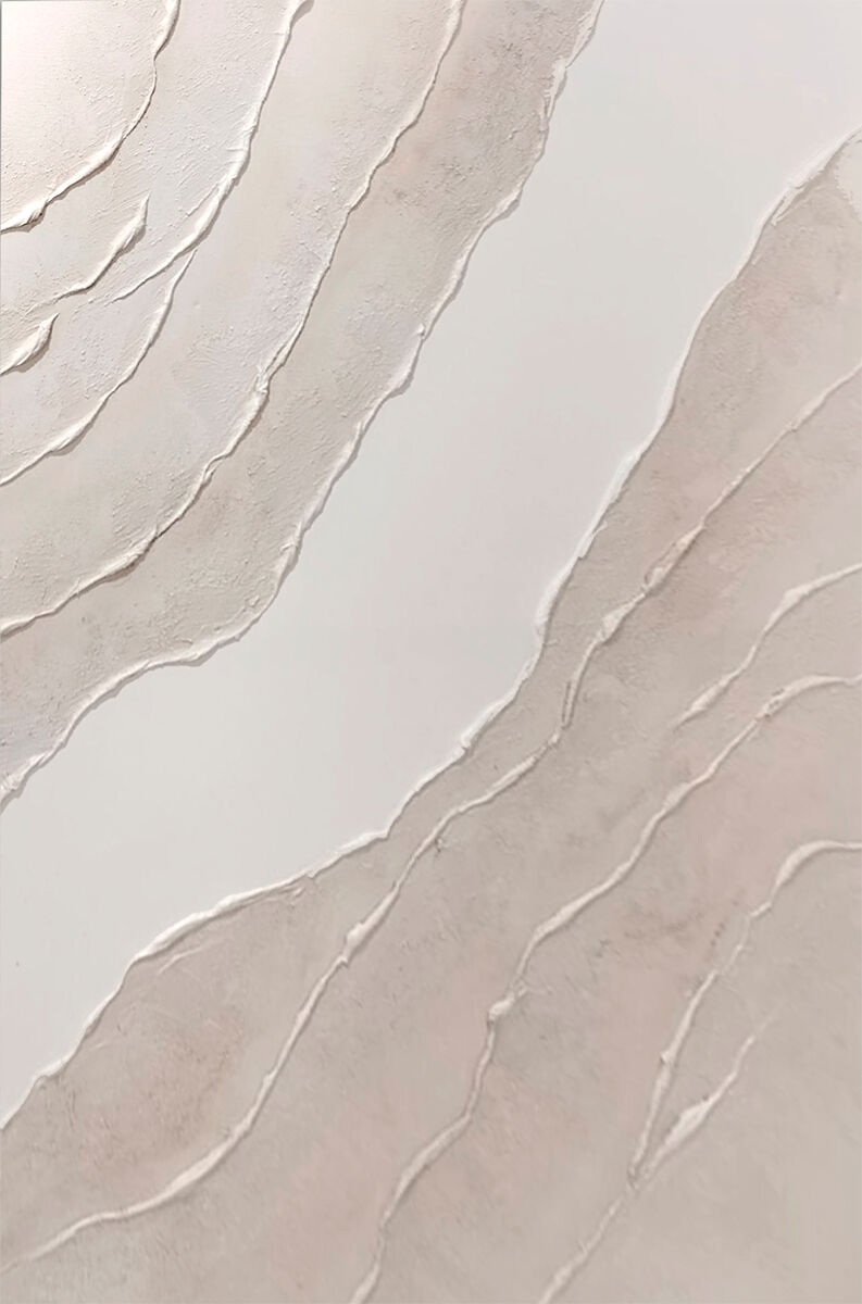 Pintura original ONDA MARRÓN XXL 118cm marca MARCOMUEBLE 