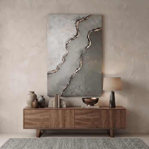 Pintura original ONDA VERDE XXL 118cm marca MARCOMUEBLE